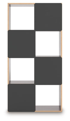 Ashley Glosmount Cherry Light Brown Eight Cube Organizer