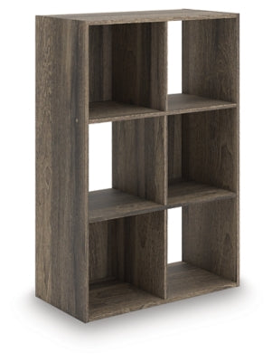 Ashley Shallifer Brown Six Cube Organizer