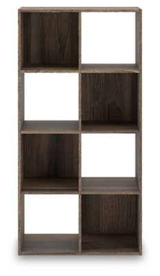 Ashley Shallifer Brown Eight Cube Organizer