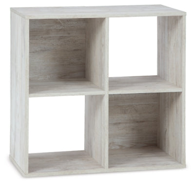 Ashley Paxberry Whitewash Four Cube Organizer