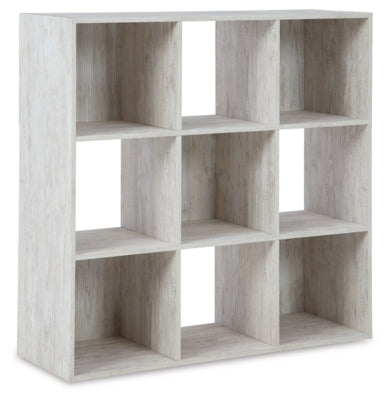 Ashley Paxberry Whitewash Nine Cube Organizer