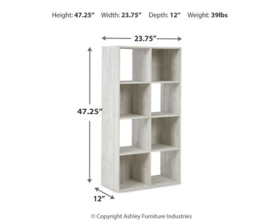 Ashley Paxberry Whitewash Eight Cube Organizer