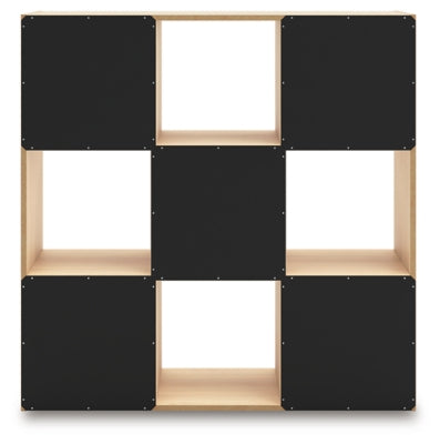 Ashley Piperton Tan Nine Cube Organizer