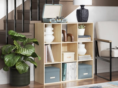 Ashley Piperton Tan Nine Cube Organizer