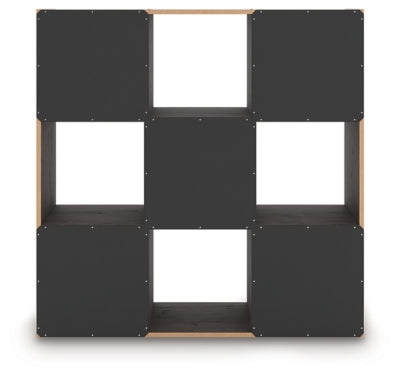 Ashley Piperton Charcoal Nine Cube Organizer