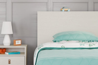 Ashley Aprilyn White Twin Bookcase Headboard