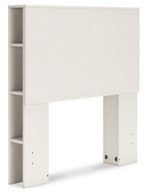 Ashley Aprilyn White Twin Bookcase Headboard