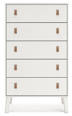 Ashley Aprilyn White Chest of Drawers