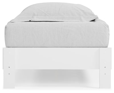 Ashley Piperton White Twin Platform Bed