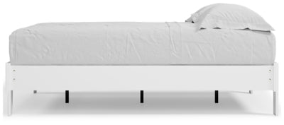 Ashley Piperton White Full Platform Bed