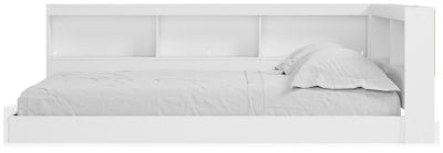 Ashley Piperton White Full Bookcase Storage Bed