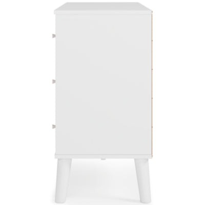 Ashley Piperton Two-tone Brown White 59" W Dresser