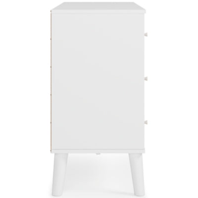 Ashley Piperton Two-tone Brown White 59" W Dresser