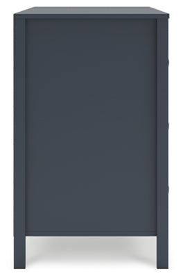 Ashley Simmenfort Navy Blue Dresser