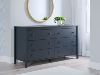 Ashley Simmenfort Navy Blue Dresser