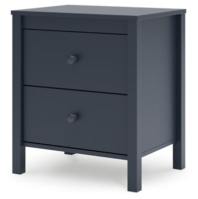 Ashley Simmenfort Navy Blue Nightstand