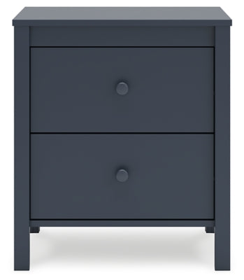 Ashley Simmenfort Navy Blue Nightstand