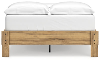 Ashley Bermacy Light Brown Full Platform Bed