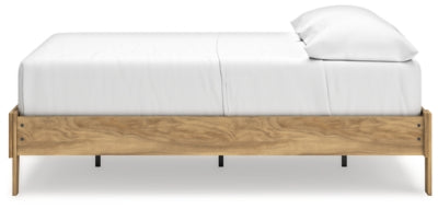 Ashley Bermacy Light Brown Full Platform Bed