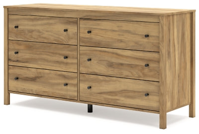 Ashley Bermacy Light Brown Dresser