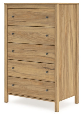 Ashley Bermacy Light Brown Chest of Drawers