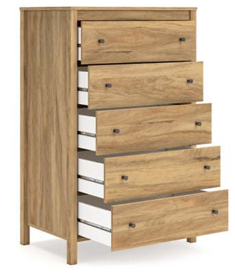 Ashley Bermacy Light Brown Chest of Drawers