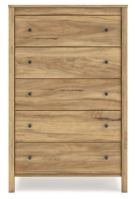 Ashley Bermacy Light Brown Chest of Drawers