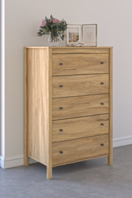 Ashley Bermacy Light Brown Chest of Drawers