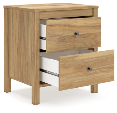 Ashley Bermacy Light Brown Nightstand