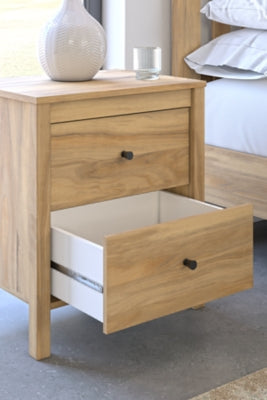 Ashley Bermacy Light Brown Nightstand