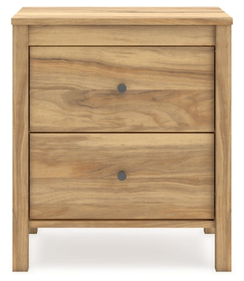 Ashley Bermacy Light Brown Nightstand