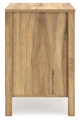 Ashley Bermacy Light Brown Nightstand