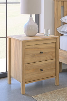 Ashley Bermacy Light Brown Nightstand