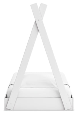 Ashley Hallityn White Twin Tent Bed