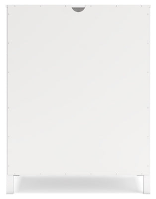 Ashley Hallityn White Bookcase