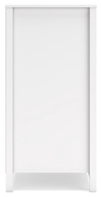 Ashley Hallityn White Bookcase