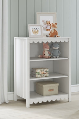 Ashley Hallityn White Bookcase
