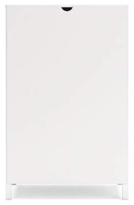 Ashley Hallityn White Chest of Drawers