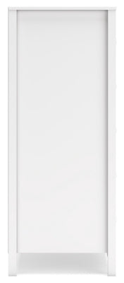 Ashley Hallityn White Chest of Drawers