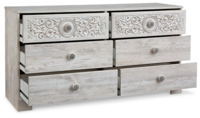 Ashley Paxberry Whitewash Dresser