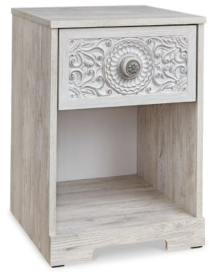 Ashley Paxberry Whitewash 15" W Nightstand