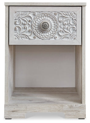 Ashley Paxberry Whitewash 15" W Nightstand