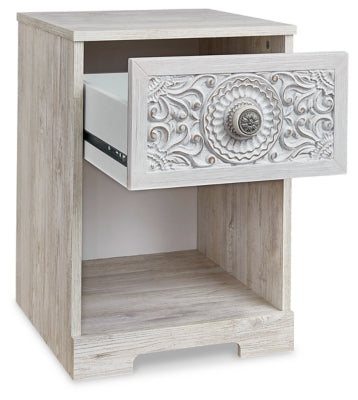 Ashley Paxberry Whitewash 15" W Nightstand