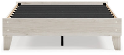 Ashley Socalle Light Natural Full Platform Bed