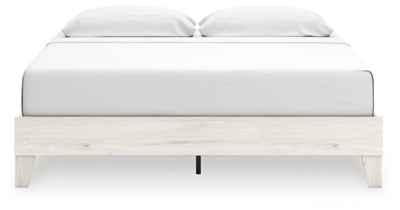 Ashley Socalle Light Natural King Platform Bed