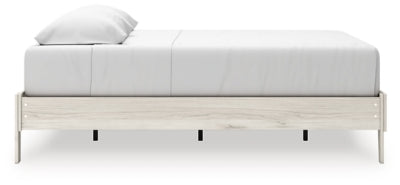 Ashley Socalle Light Natural King Platform Bed