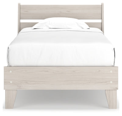 Ashley Socalle Natural Twin Panel Platform Bed