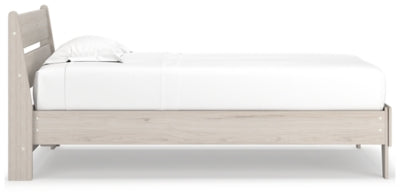Ashley Socalle Natural Twin Panel Platform Bed