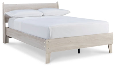 Ashley Socalle Natural Full Panel Platform Bed