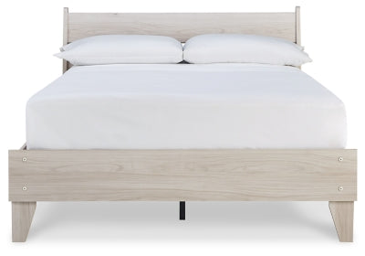Ashley Socalle Natural Full Panel Platform Bed